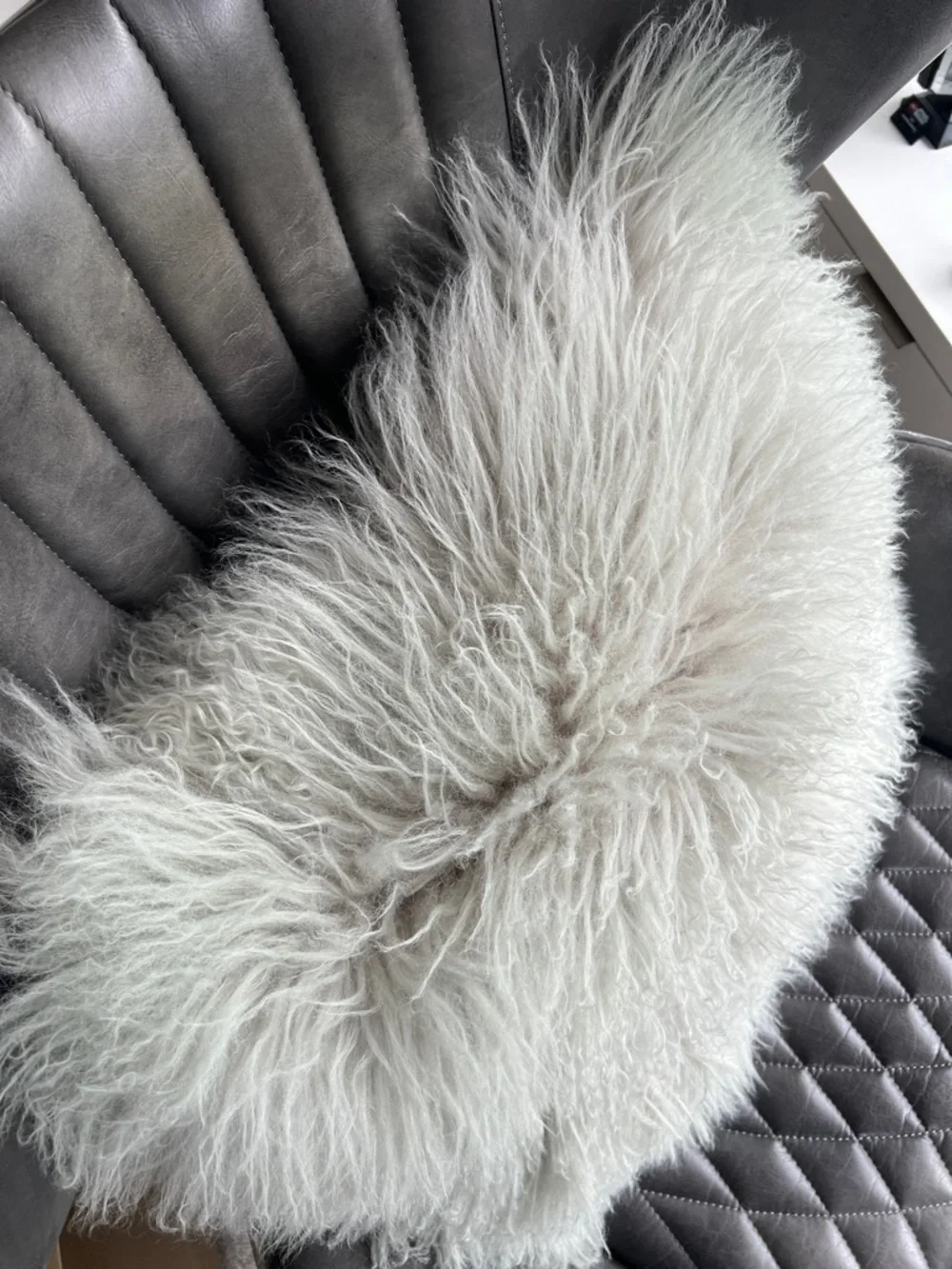 Z Gallerie Sheepskin Accent Pillow